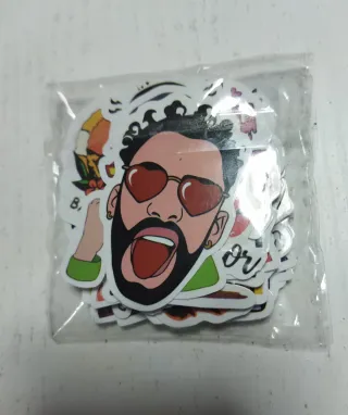 Pack 46X Pegatinas Bad Bunny Un Verano Sin Tí