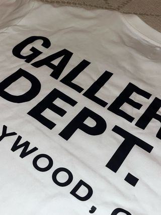 Camiseta Gallery Dept. Blanca Talla XS