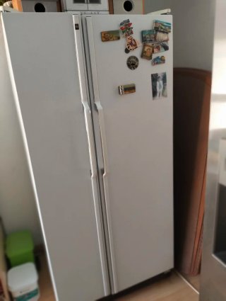 Frigorífico 2 puerta americano funciona muy bien