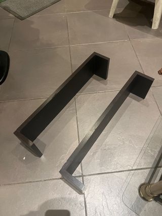 2 Estanterías flotantes madera