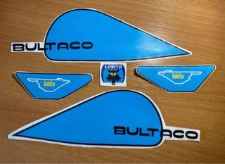 Pegatinas Bultaco Lobito