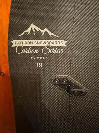 Tabla Snow Pathron Snowboard Carbon Series 161