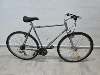 Bicicleta Decathlon Ciudad Gris