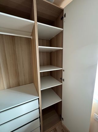 Armario Ikea PAX 4 módulos, 8 cajones