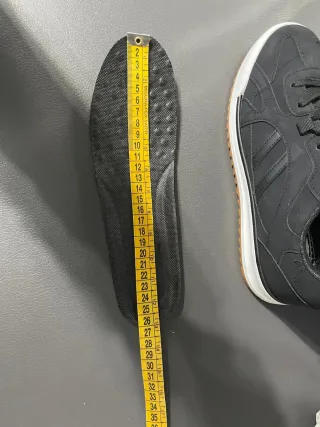 Sneakers Leerd Uomo Nere Taglia 40 Nuove