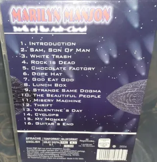 DVD Marilyn Manson Birth of the Anti-Christ 2004