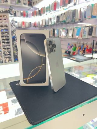 Iphone 16 pro max 256 con garantía