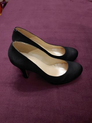 Zapatos GD Negros Tacon