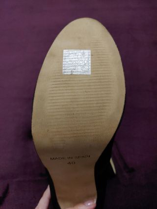 Zapatos GD Negros Tacon