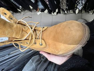 Timberland Waterproof Nubuck Stivali Taglia 39.5