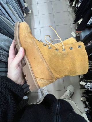 Timberland Waterproof Nubuck Stivali Taglia 39.5