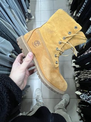 Timberland Waterproof Nubuck Stivali Taglia 39.5