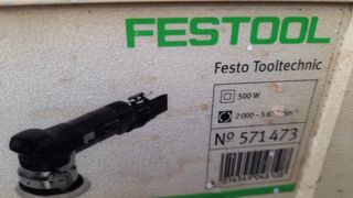 Lijadora Festool RO 150 E poco uso
