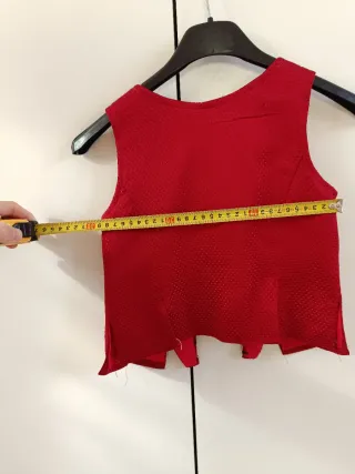 Corpiño Fallera Niña Rojo