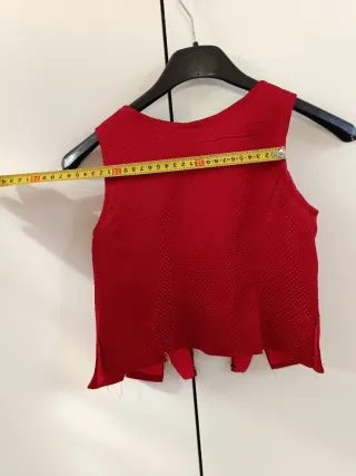 Corpiño Fallera Niña Rojo