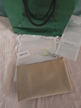 Cartera BIMBA Y LOLA Beige