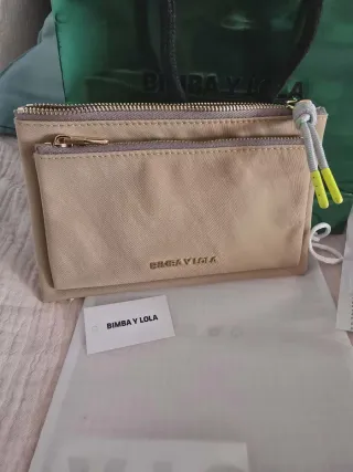Cartera BIMBA Y LOLA Beige