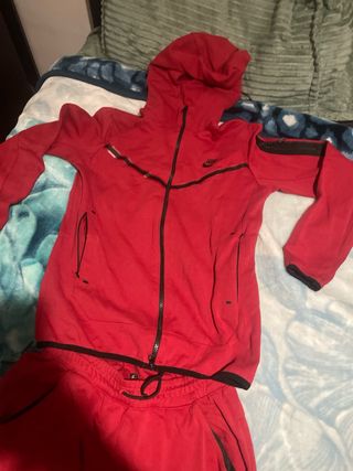 Chándal Nike Tech Fleece Rojo Talla S