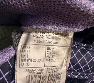 Botas Fútbol Multitacos N33