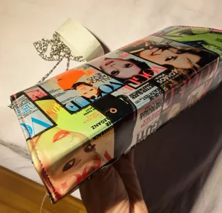 Borsetta Multicolor con tracolla staccabile