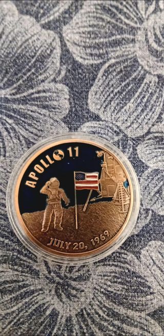 Moneta commemorativa Apollo 11