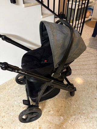 Carro bebecar i pop ( cuco, capazo, silla, isofix)