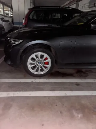 Llantas de aleación BMW plateadas