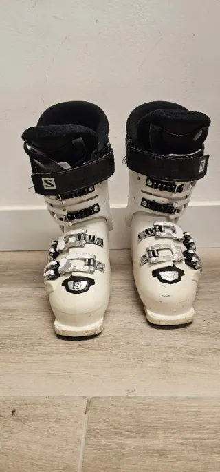 Botas de esquí Salomon blancas