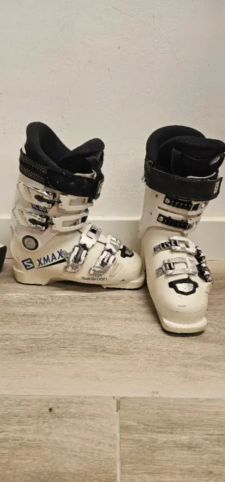 Botas de esquí Salomon blancas