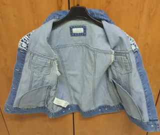 Gilet Subdued donna con pizzo bianco taglia S