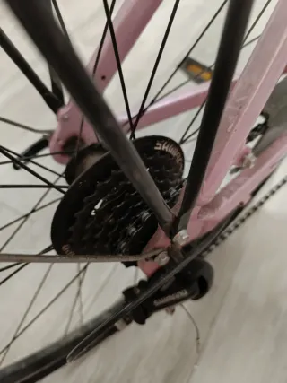 Bicicleta Paseo Mujer Rosa