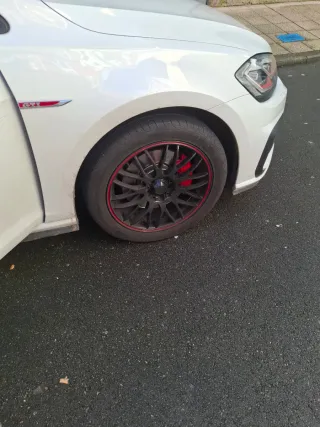 Llantas Golf GTI 7.5 Negras 17 4x100 5x112 5x100