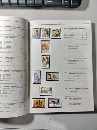 Catálogo Sellos España EDIFIL 1977