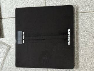 Báscula Digital Euro Life Negra