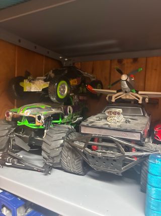 Moto de Juguete Morada y Gris