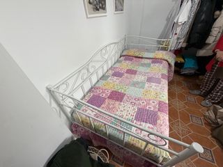 Cama Hierro Forjado con Colchón