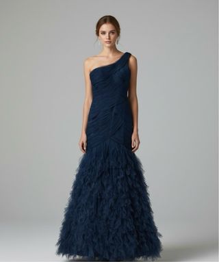 Vestido de Gala Pronovias Azul