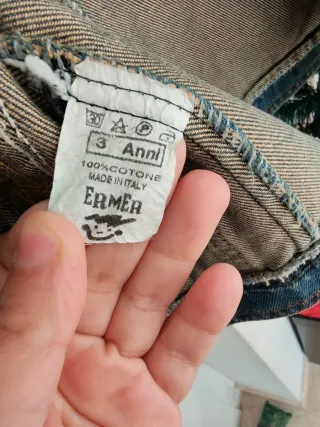 Giacca jeans bambino Ermea Made in Italy 3 anni