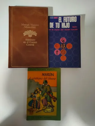 Lote 15 libros por 5 euros (01)
