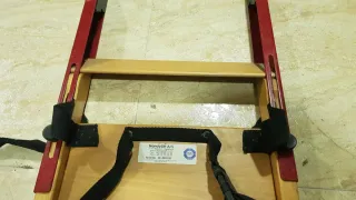 Trona portátil de madera