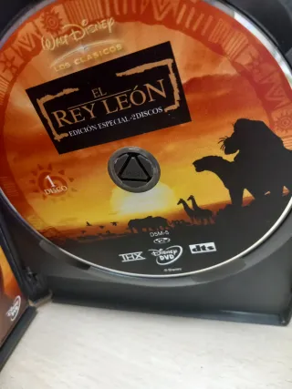 DVD El Rey León Edición Especial