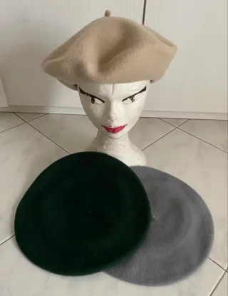 Cappello basco donna vintage