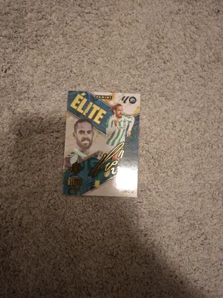 Carta Panini Élite Power Firmada