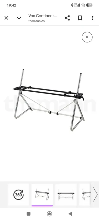 Base Teclados Vox Doble