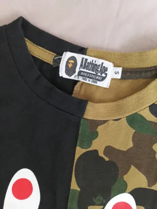 Camiseta BAPE Tiburón Camuflaje