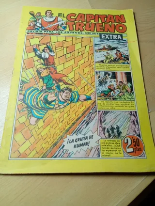 El Capitán Trueno Extra n° 39 ¡La gruta de Kumar!