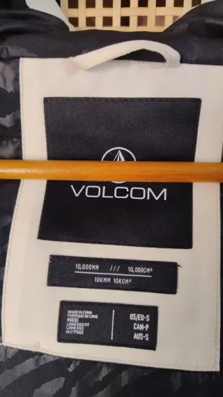 Anorak esquí mujer Volcom blanco