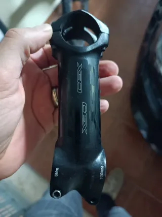 Attacco manubrio bici 110mm