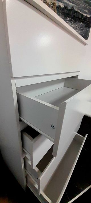 Cómoda blanca 5 cajones ENVIO GRATIS