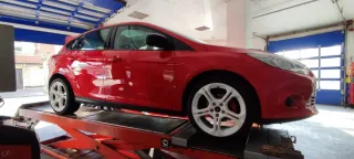 4 Llantas más neumáticos 8x18 et 49 buje 60.1 5x1